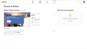 Student account in Xello on the Goals & Plans page. There are two plans. One has a prompt on it that says, "Drag and drop your plans to rank them."